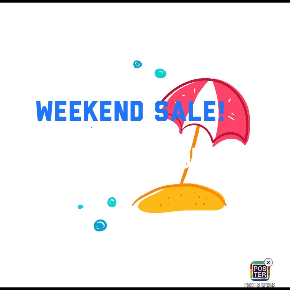 Sale ends Sunday at midnight! Happy shopping 🛍